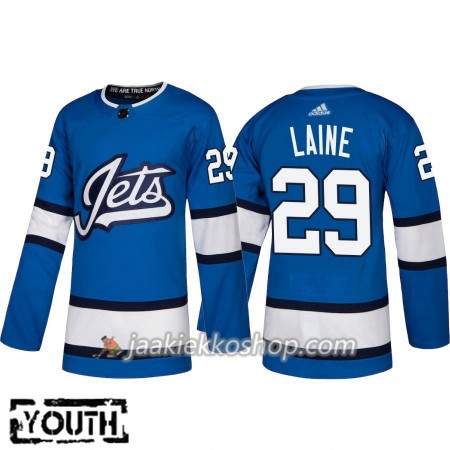 Lapsille NHL Winnipeg Jets Pelipaita Patrik Laine 29 Adidas Alternate 2018-19 Authentic
